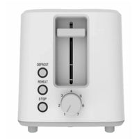 HKM-550995 Two-Slice Electric Toaster with Defrost, Reheat, Cancel Functions and 7-Level Browning Control, 700W, 100V-240V