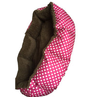 HKM-5510077 Cozy Soft Fleece Pet Bed - Warm Cat & Dog Bed in Multiple Colors, 35cmx30cm