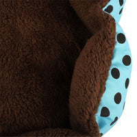 HKM-5510077 Cozy Soft Fleece Pet Bed - Warm Cat & Dog Bed in Multiple Colors, 35cmx30cm