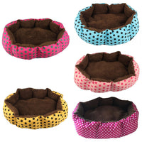 HKM-5510077 Cozy Soft Fleece Pet Bed - Warm Cat & Dog Bed in Multiple Colors, 35cmx30cm