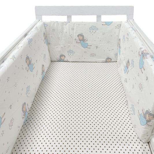 HKM-551059 Baby Four Seasons Pure Cotton Bed Fence, Anti-Fall Design, Safe and Comfortable 200x30 cm