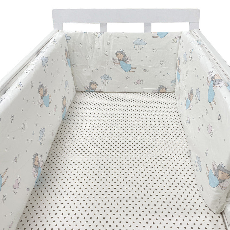 HKM-551059 Baby Four Seasons Pure Cotton Bed Fence, Anti-Fall Design, Safe and Comfortable 200x30 cm