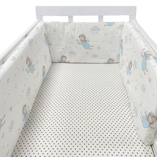 HKM-551059 Baby Four Seasons Pure Cotton Bed Fence, Anti-Fall Design, Safe and Comfortable 200x30 cm