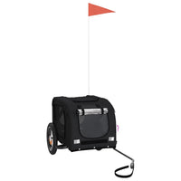 HKM-5511485 Dog Bicycle Trailer with Durable Oxford Fabric, Iron Frame, and Reflectors