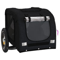 HKM-5511485 Dog Bicycle Trailer with Durable Oxford Fabric, Iron Frame, and Reflectors