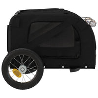 HKM-5511485 Dog Bicycle Trailer with Durable Oxford Fabric, Iron Frame, and Reflectors