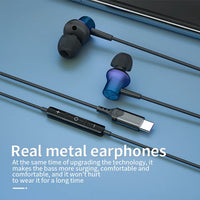 HKM-551251 USB-C In-Ear Headphones with Microphone and Handsfree Function