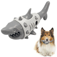 HKM-5513277 Dog Teething Shark-tooth Inspired Bite-resistant Chew Toy for Dental Health