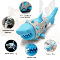 HKM-5513277 Dog Teething Shark-tooth Inspired Bite-resistant Chew Toy for Dental Health