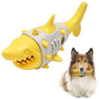 HKM-5513277 Dog Teething Shark-tooth Inspired Bite-resistant Chew Toy for Dental Health