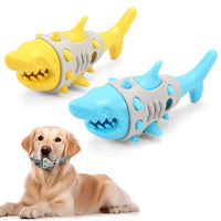 HKM-5513277 Dog Teething Shark-tooth Inspired Bite-resistant Chew Toy for Dental Health