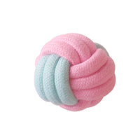 HKM-5514429 Cotton Rope Dog Chew Toy for Small Dogs - Imitation Rabbit Fur, Dental Care & Teeth Cleaning