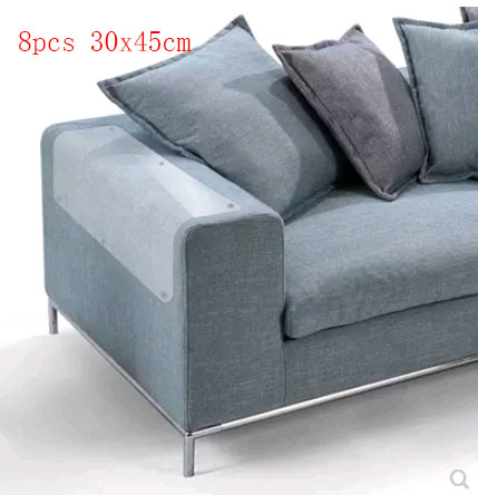 HKM-5515965 Cat Claw Protector Pads for Leather Furniture - Anti-Scratch PVC Film, Universal Fit for Sofas and More