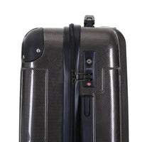 HKM-551635 28-Inch, 24-Inch, and 20-Inch ABS Hard Shell Luggage Set - Durable and Lightweight Travel Suitcases
