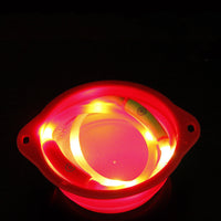 HKM-5517757 Waterproof LED Luminous Pet Dog Collar - Adjustable, Safe for Night Walks, Available in Multiple Colors