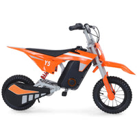 HKM-551827 12 Inch Electric Kids Motorcycle with 2 Wheels, 24V Battery, Off-Road Design, Max Speed 23 km/h