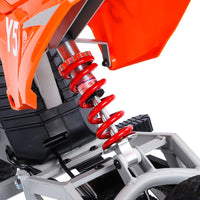 HKM-551827 12 Inch Electric Kids Motorcycle with 2 Wheels, 24V Battery, Off-Road Design, Max Speed 23 km/h