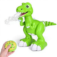HKM-551827 Remote Control Dancing Dinosaur with Spray Function and Interactive Features for Children