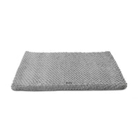 HKM-5520189 Ultra Soft Plush Dog Bed with Removable Washable Cover - Anti-Slip Mat for Medium to Large Pets, All-Season Comfort