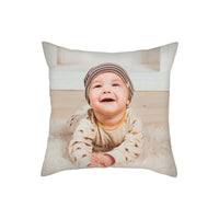 HKM-552083 Double-Sided Customizable Linen and Dutch Fleece Cushion Cover - 45CM x 45CM
