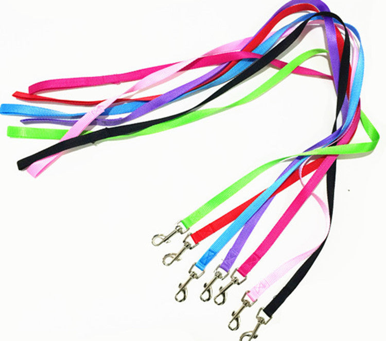 HKM-5521341 Durable Lightweight Nylon Leash for Small Dogs and Cats - 120cm Long, Adjustable Buckle Design