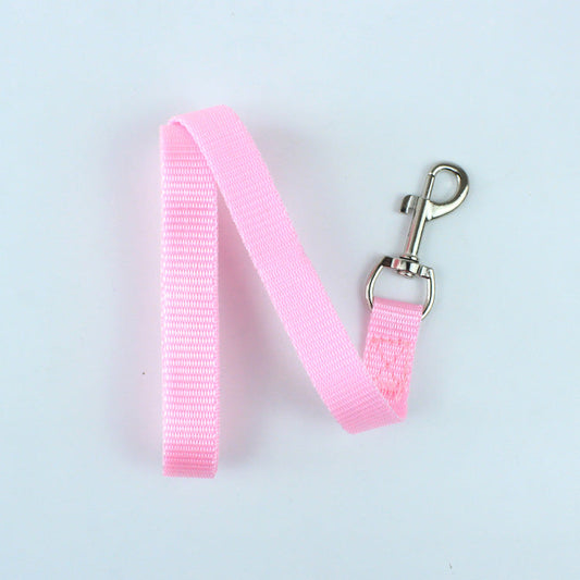 HKM-5521341 Durable Lightweight Nylon Leash for Small Dogs and Cats - 120cm Long, Adjustable Buckle Design