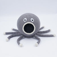 HKM-5521597 Plush Octopus Shaped Pet Nest for Cats, Cozy and Spacious Design, 40x40x42cm