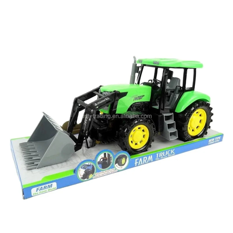 HKM-552211 Mini Tractor Toy Farm Truck for Kids - Durable Plastic, Ages 2 to 7, 47x18.5x20 CM