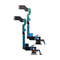 HKM-552275 Disassembled Tail Plug Charging Cable Compatible with iPhone X, Plastic Material, Black Color