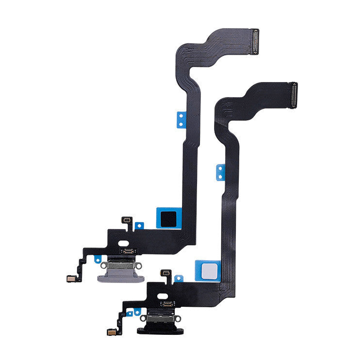 HKM-552275 Disassembled Tail Plug Charging Cable Compatible with iPhone X, Plastic Material, Black Color