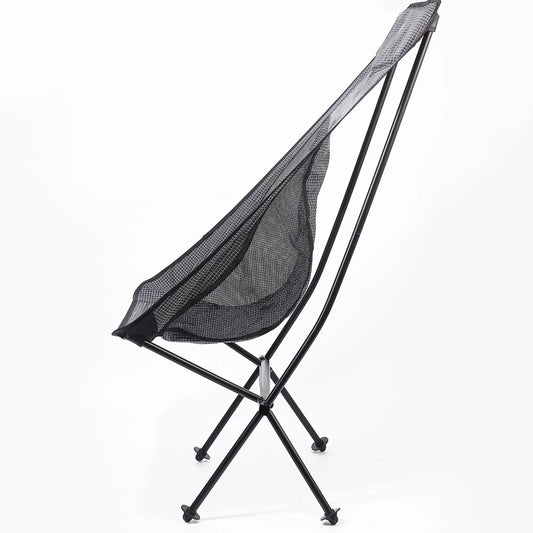 HKM-552275 Portable Folding Aluminum Alloy Chair for Outdoor Activities, Camping, Fishing, and Beach Leisure