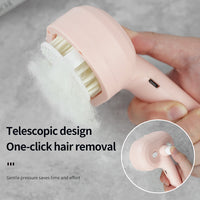 HKM-5523133 Pet Anti-Fly Hair Comb with Blue Light Sterilization - Multiple Colors Available