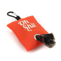 HKM-5523773 Dog Waste Bag Storage Dispenser - Portable Canvas Poop Bags Organizer in Various Colors