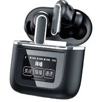 HKM-552403 Wireless TWS Earbuds with Touch Control and Low Latency, Bluetooth 5.4, LCD Battery Indicator
