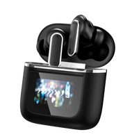 HKM-552403 Wireless TWS Earbuds with Touch Control and Low Latency, Bluetooth 5.4, LCD Battery Indicator