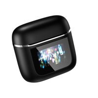 HKM-552403 Wireless TWS Earbuds with Touch Control and Low Latency, Bluetooth 5.4, LCD Battery Indicator