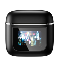 HKM-552403 Wireless TWS Earbuds with Touch Control and Low Latency, Bluetooth 5.4, LCD Battery Indicator