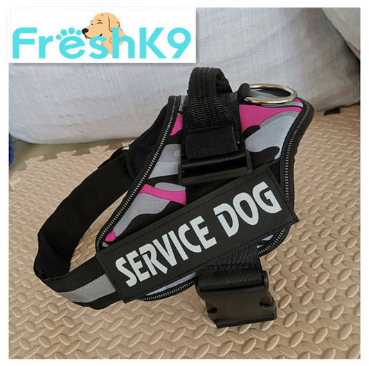 HKM-5526589 Durable Nylon Pet Chest Harness for Dogs - Adjustable Chest Strap