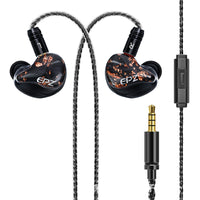 HKM-552723 Dynamic In-Ear Hi-Fi Headphones with Noise Isolation and Heavy Bass for Gaming and Music