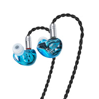 HKM-552723 Dynamic In-Ear Hi-Fi Headphones with Noise Isolation and Heavy Bass for Gaming and Music
