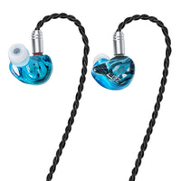 HKM-552723 Dynamic In-Ear Hi-Fi Headphones with Noise Isolation and Heavy Bass for Gaming and Music