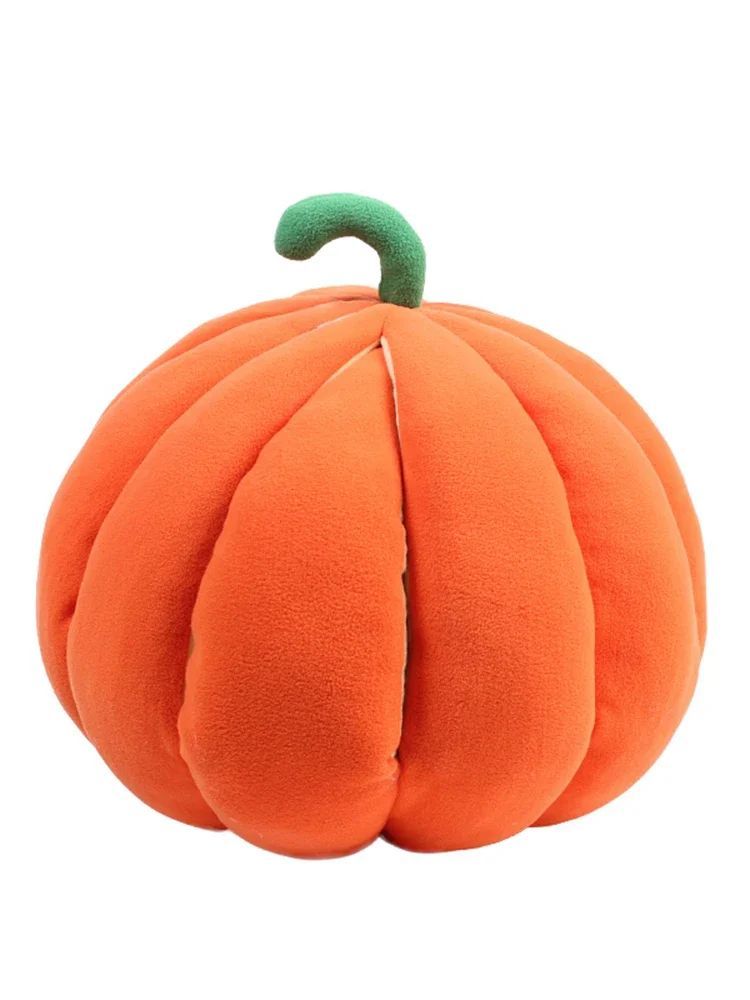 HKM-5527357 Cozy Pumpkin Nest Cat Bed for Deep Winter Sleep - Semi-Enclosed Pet Sleeping Bag for Cats and Small Animals