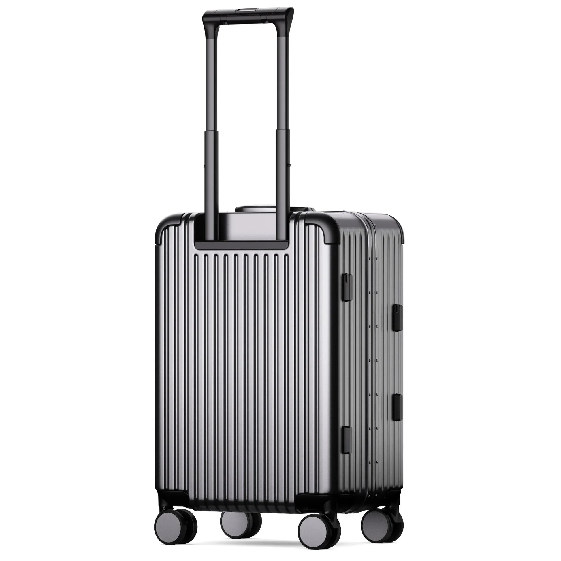 HKM-552787 Aluminium Frame Hard Case Trolley Bag for Travel and Custom PC Storage