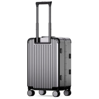 HKM-552787 Aluminium Frame Hard Case Trolley Bag for Travel and Custom PC Storage