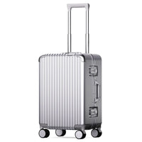HKM-552787 Aluminium Frame Hard Case Trolley Bag for Travel and Custom PC Storage