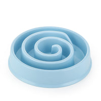 HKM-5531069 Slow Feed Anti-Tipping Pet Bowl - Split Design in Various Colors