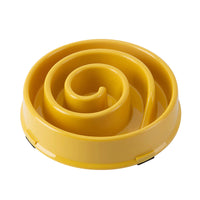 HKM-5531069 Slow Feed Anti-Tipping Pet Bowl - Split Design in Various Colors