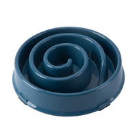 HKM-5531069 Slow Feed Anti-Tipping Pet Bowl - Split Design in Various Colors
