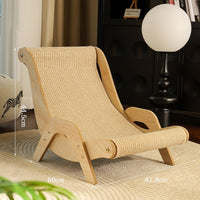HKM-5531325 Wear-Resistant Sisal Cat Scratch Board in Various Recliner Styles