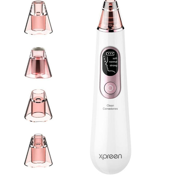 HKM-553299 Blackhead Remover Vacuum with Multiple Tips for Effective Cleansing and Pore Shrinking